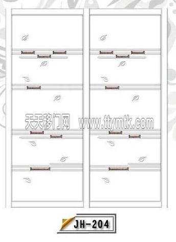 叶子色块横线移图  JH-204