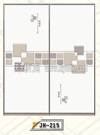 格子正方形竖线移图  JH-215