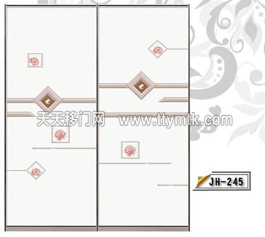 正方形粉色色块移图  JH-245