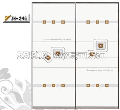 字母横线正方形移图  JH-246