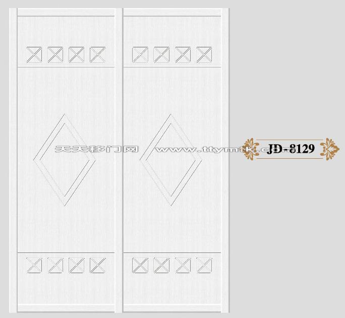 三角形菱形雕刻路径移图  JD-8129