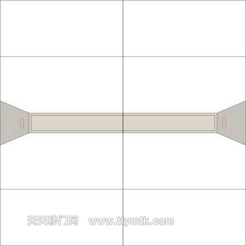 色块拉手横线移图 移门大全图库 F-025