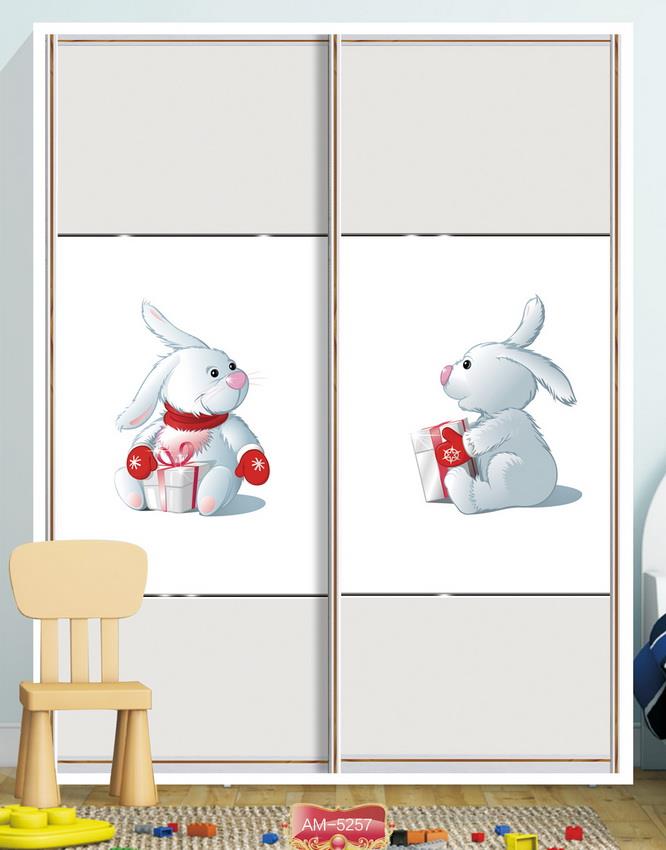 卡通兔子礼物移图 AM-5257