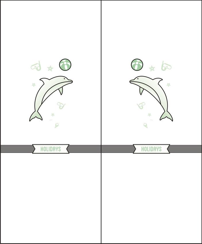 海豚皮球字母移图 DD-8058A