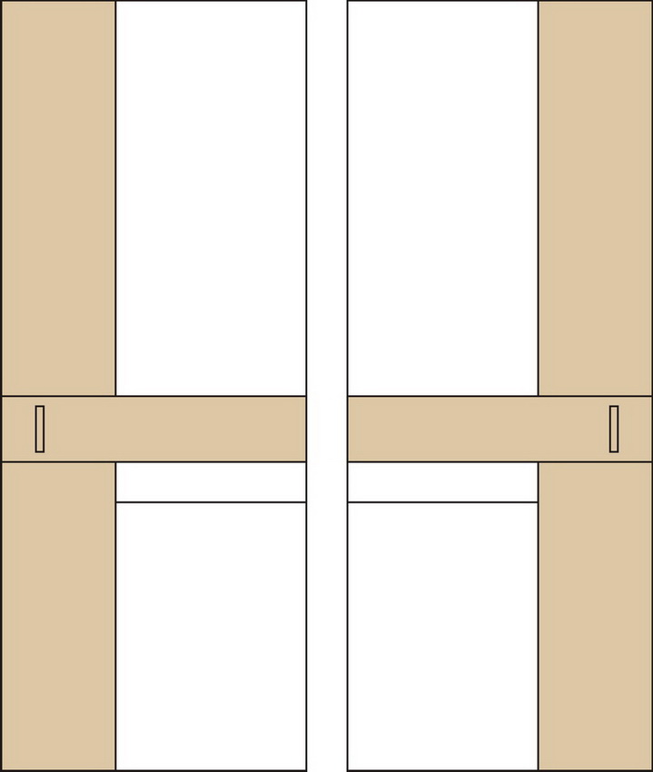 色块拉手横线移图 YMT-0041