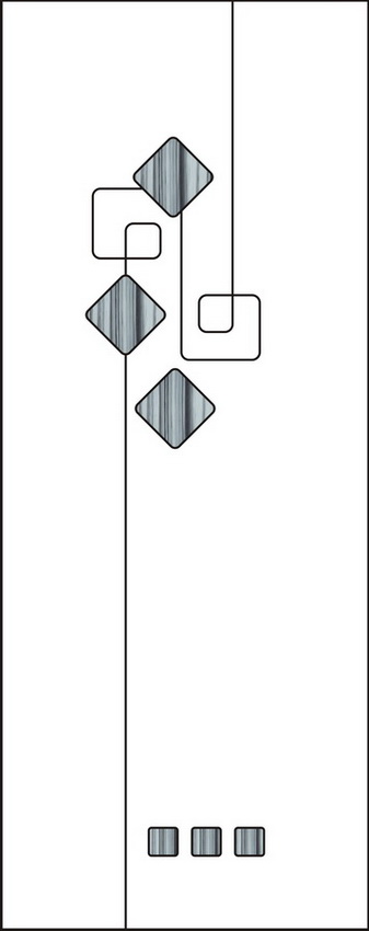 正方形菱形竖线移图 YMT-0124