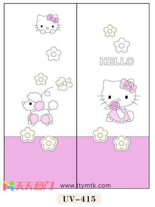 hellokitty卡通移图 UV-415