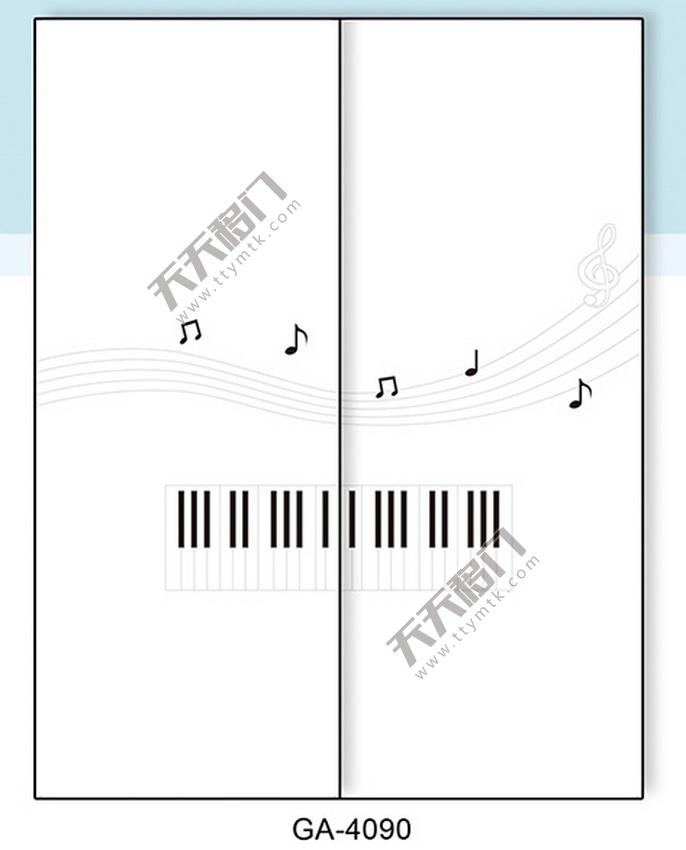 音乐音符曲谱移图 GA-4090