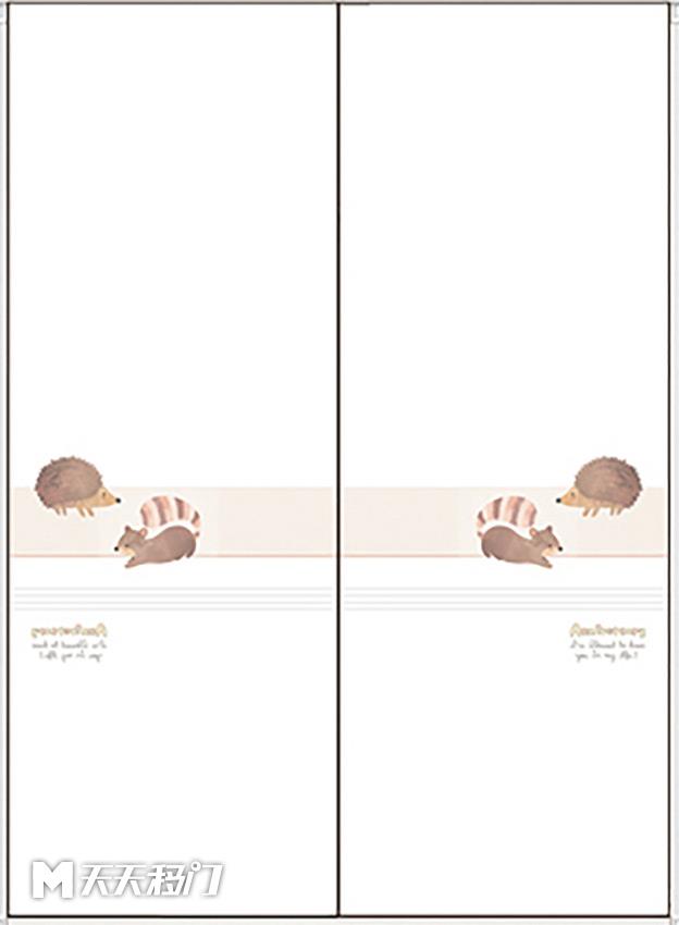 刺猬松鼠字母移图 sep-0098