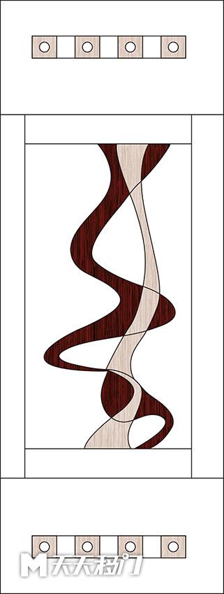 木纹正方形曲线移图 sep-0421