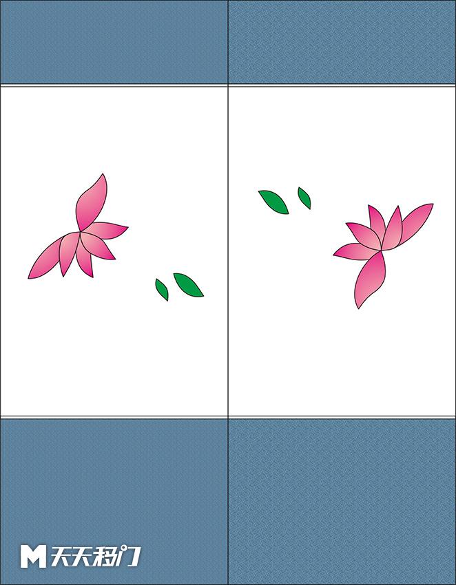 花朵叶子纹理移图 sep-0500