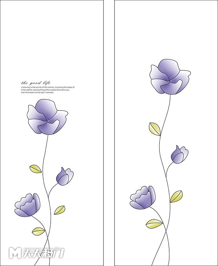 花朵花枝叶子移图 sep-0553