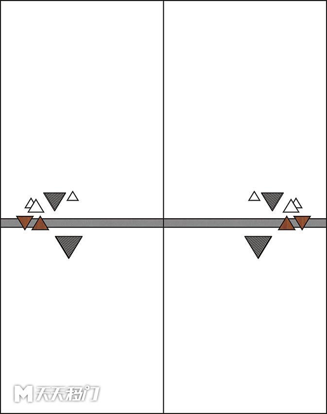 三角形木纹移图 sep-0694