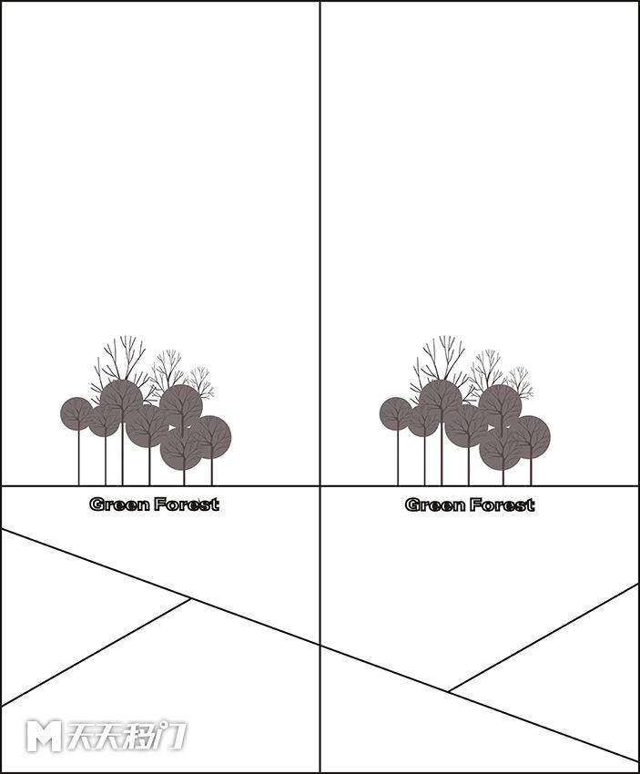 树抽象树字母移图 sep-1171