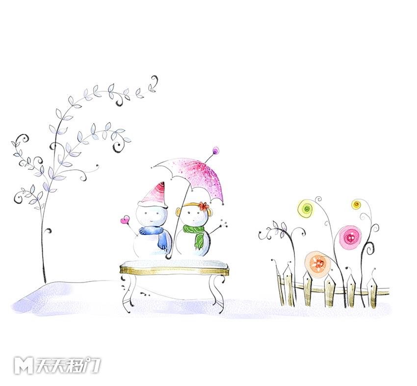 移图 H696-雪人长颈鹿-1