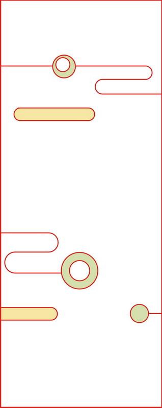 曲线圆形色块移图 YMT-0368