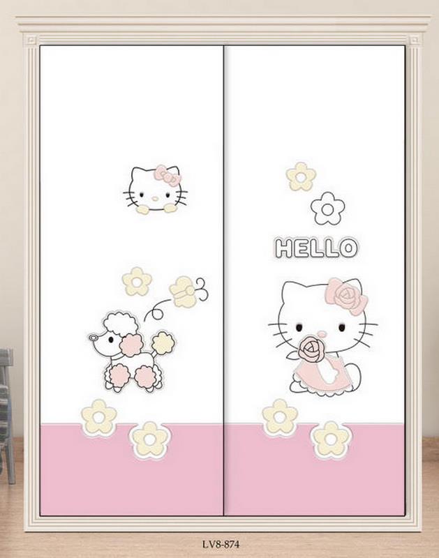 卡通hellokitty猫咪移图 LV8-874