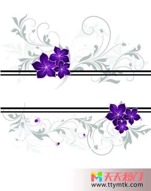 丁香紫色纯洁移图 紫丁香客厅移门图片M-6068