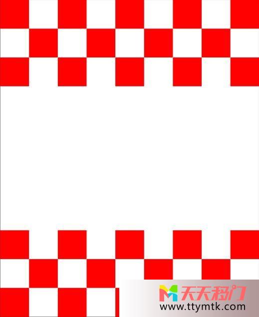 方格红色对称移图 艺术之窗M-6059
