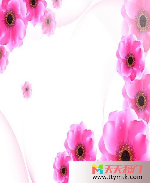 花朵粉红晶莹移图 粉红色的花朵LD-950-32