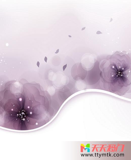 花朵朦胧淡紫色移图 朦胧的花朵LD-9122