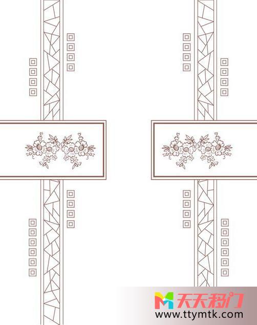 围墙花坛线条移图 宽窄巷子D2-1026