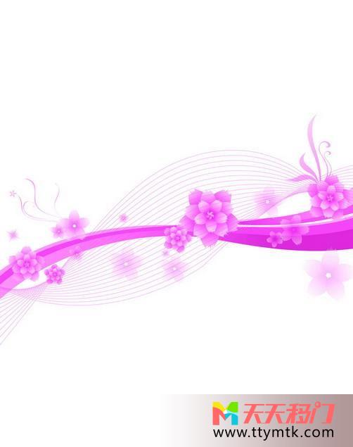 菱形花瓣粉色移图 旖旎卫生间移门图库网D2-4015