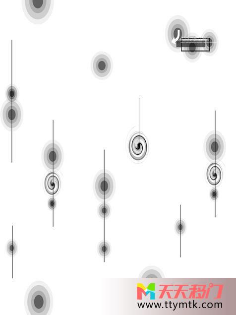 线条圈圈方框穿越时空移图 陷入漩涡EM-3425穿越时空