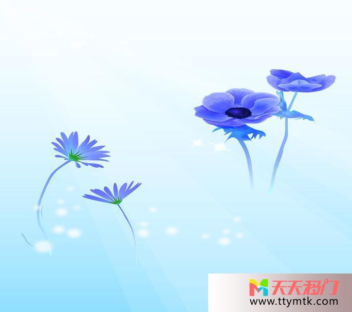 花线条背景色兰花之光移图 花色橱柜玻璃移门EM-3273兰花之光