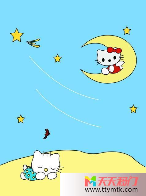 宝宝星空自然移图 Hello KittyEM-3143