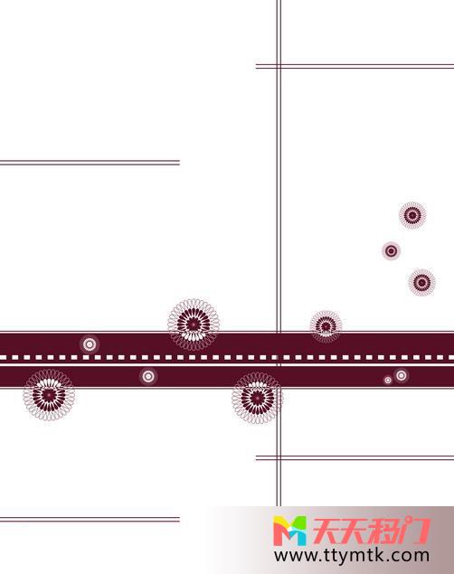 条纹圆圈细纹移图 简易条纹玻璃艺术移门A-033