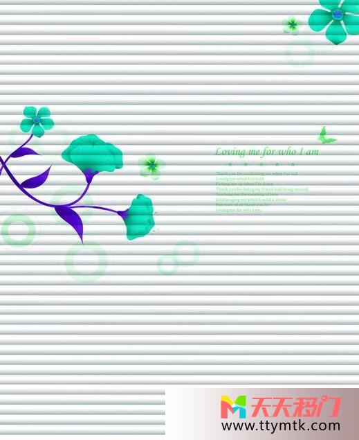 牵牛花叶子六瓣花移图 牵牛花之恋RYA-403