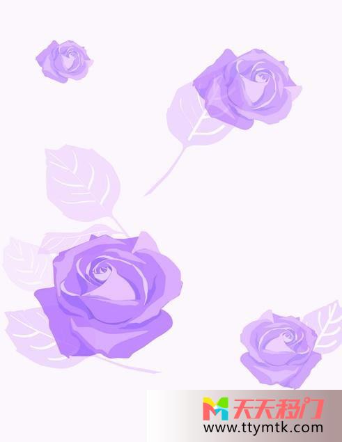 紫色玫瑰爱意白色底纹玫瑰馨香移图 紫玫瑰物语S-3293玫瑰馨香