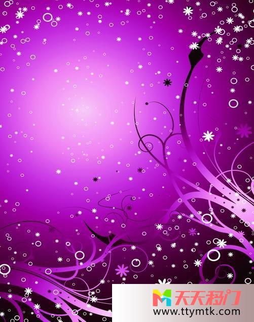 星星紫色藤蔓心愿移图 紫色星空磨砂玻璃移门S-3378心愿