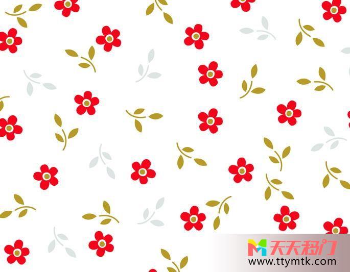 花叶子飞舞碎碎花移图 花飞乱舞Y-376碎碎花
