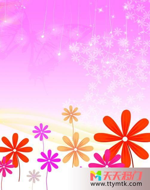 花叶子浪漫青春舞曲一移图 花飞叶舞Y-1078青春舞曲一