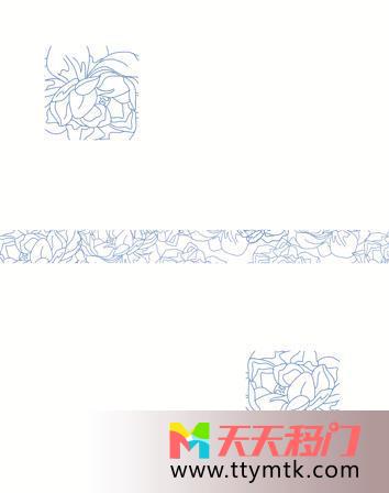 花叶子草地约定二移图 花开绽放Y-1236约定二