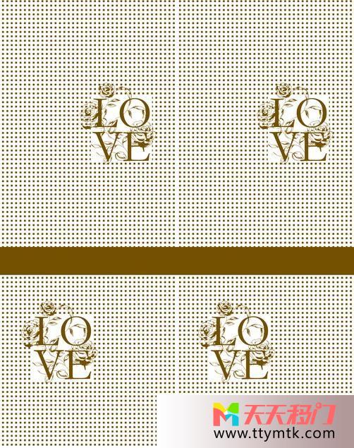 爱去组合移图 LOVE的幻想Y-2266LOVE三