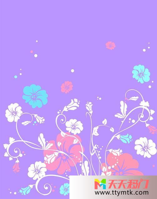花艳丽可爱移图 花开浪漫格子移门Y-2244浪漫私语