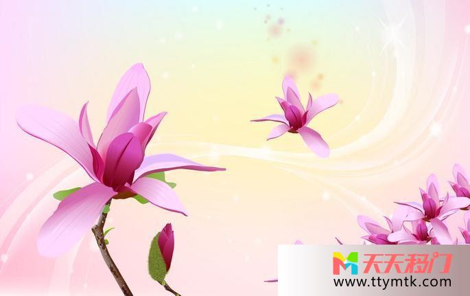 花飘舞春色移图 花舞漫天厨房移门图片大全Y-2668紫色心情