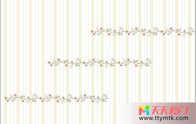 花枝花简单移图 花枝蔓延浴室移门图Y-3012温馨爱恋一