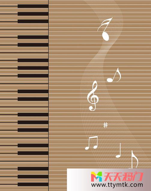 琴键音符欢快舞动旋律移图 欢快的旋律N-1035舞动旋律