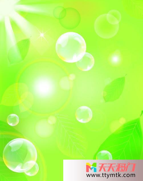 泡沫阳光绿色陶醉二移图 阳光下的泡沫N-1283陶醉二