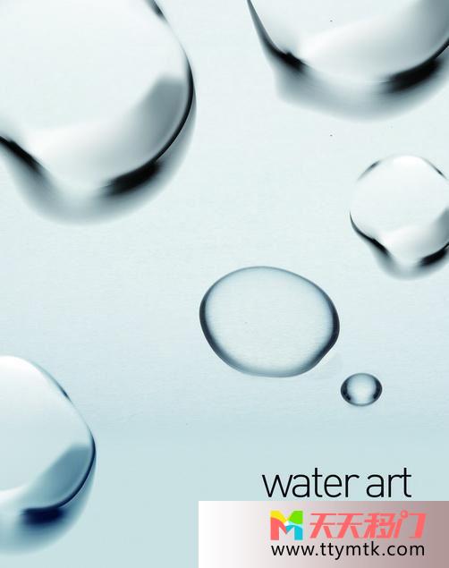 水珠透明简约水的艺术移图 玻璃上的水珠K-0600水的艺术