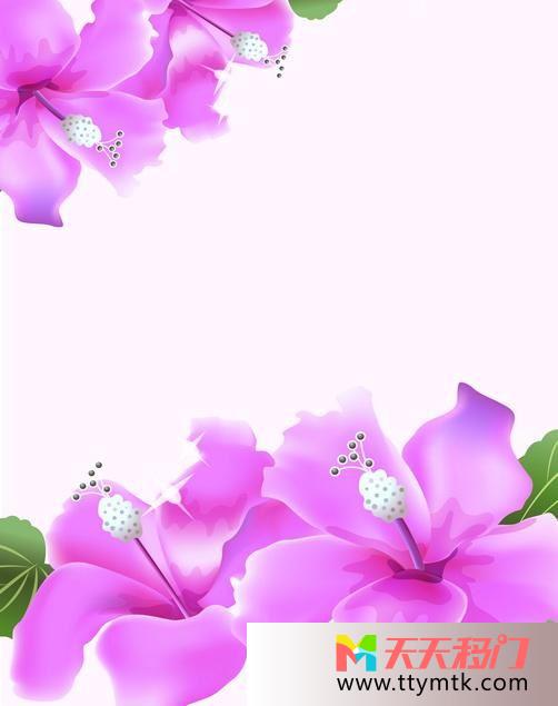 粉红花朵迷人移图 粉红迷人衣柜雕刻移门图库K-0510花色迷人
