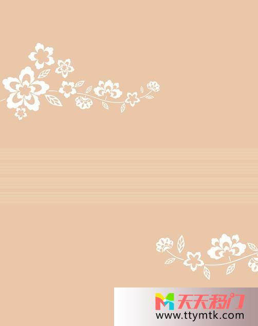 小花花藤条纹小家碧玉移图 两两相望C-029小家碧玉