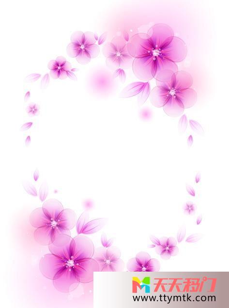 红花光晕白色底纹移图 花环卫生间移门图片TXF005