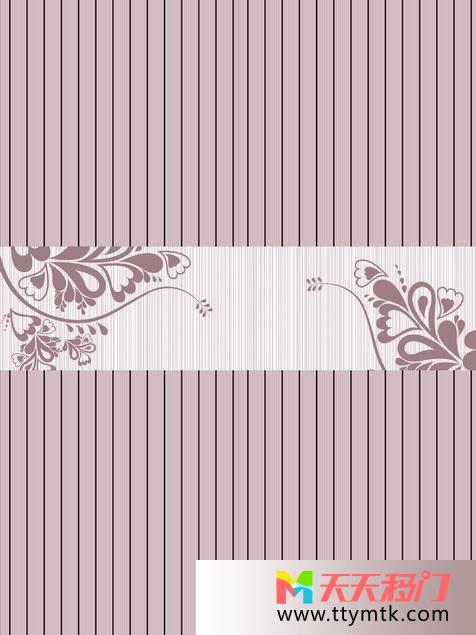 藤蔓花朵紫色底纹移图 紫苑TXF380