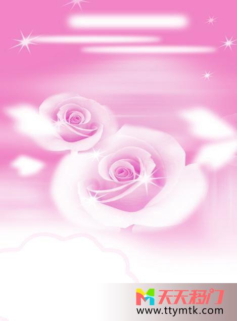 粉红色背景玫瑰花光线移图 粉色背景与玫瑰TXM730