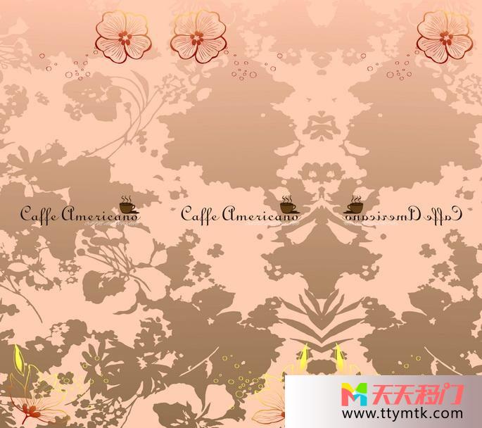 咖啡优雅清香移图 cafe时光GE-8190-1